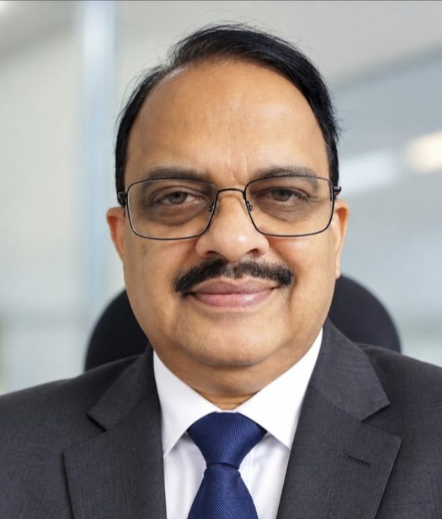 Portrait of Dr S B Hegde